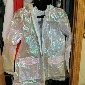 Holographic raincoat